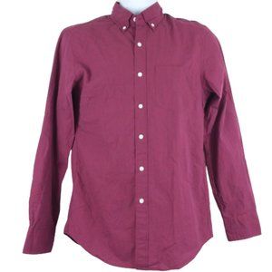 J.Crew Sm Slim Fit Shirt Button Front L/S Red Blue